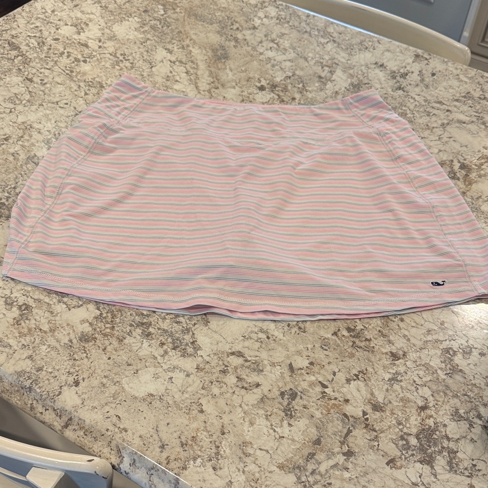Vineyard Vines Pastel Striped Skort